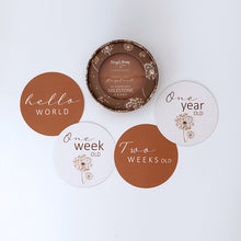 Last inn bildet i Galleri-visningsprogrammet, Dandelion & Hazelnut Reversibel Milæpelskort