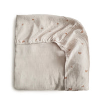 Last inn bildet i Galleri-visningsprogrammet, Mushie Musselin Laken 60x120 - Rainbow