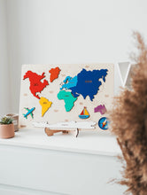 Last inn bildet i Galleri-visningsprogrammet, World Map Puzzle: FORHÅNDSBESTILLING