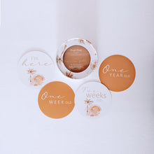 Last inn bildet i Galleri-visningsprogrammet, Paradise & Sunrise Gold Reversibel Milepælskort