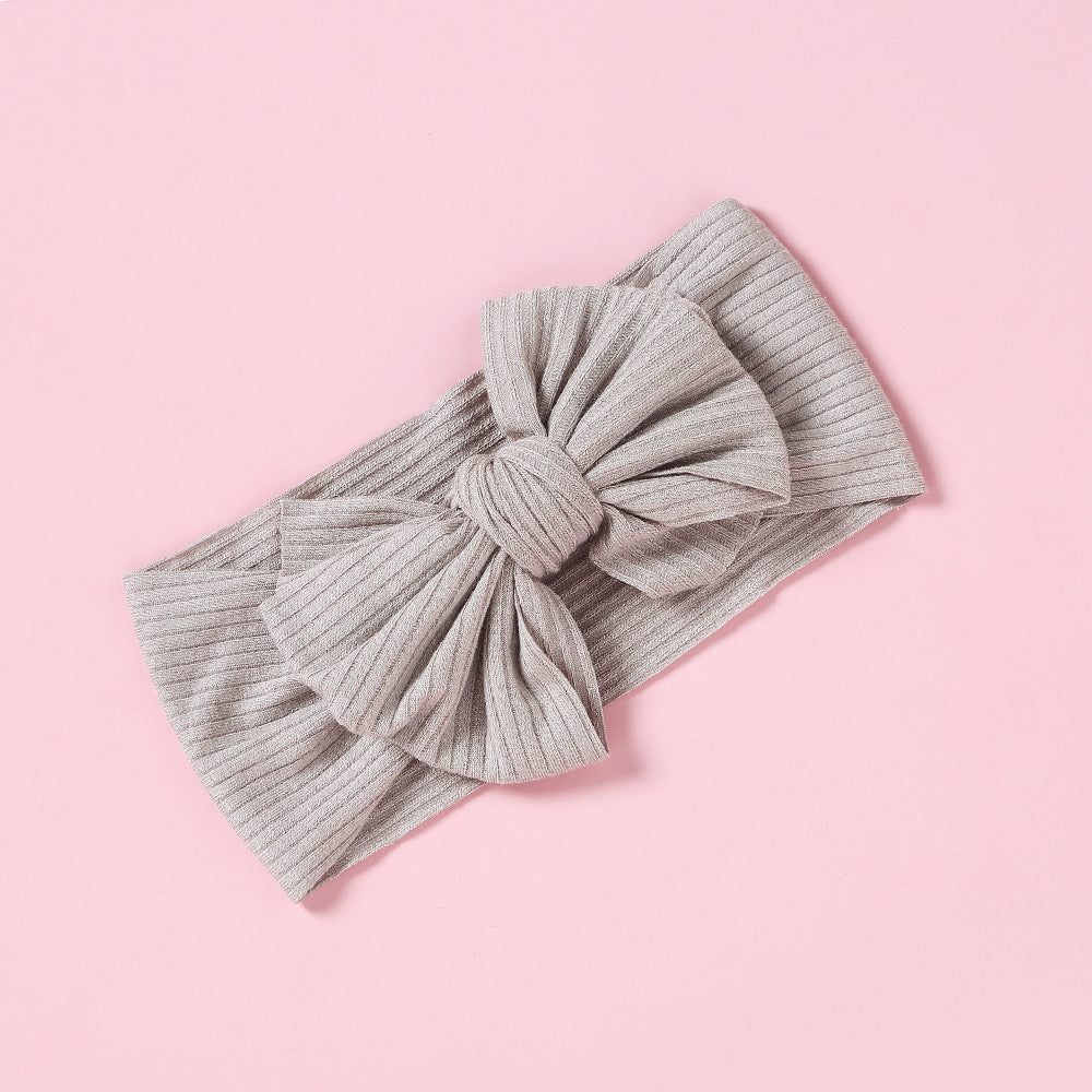 Ribbed Headwrap Grey