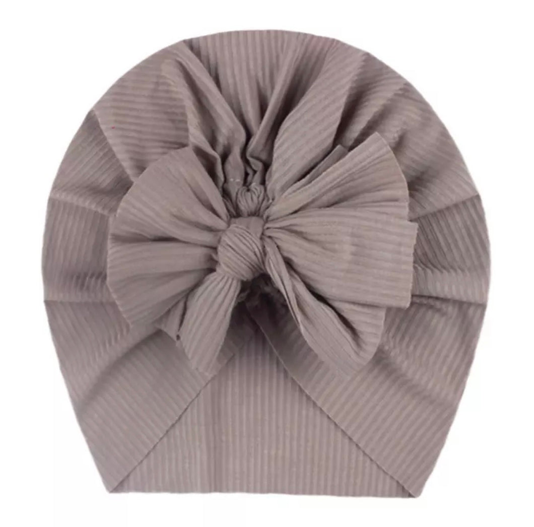 Classic Knot Turban Grey